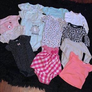 12 month - 13 bodysuits